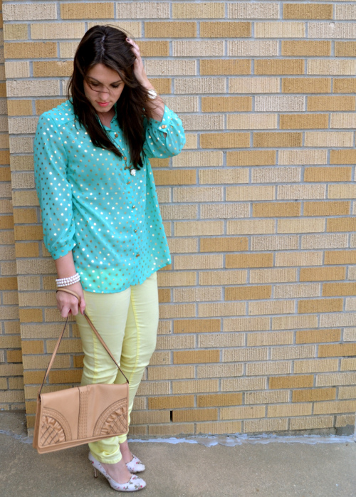 mint polka dot 3