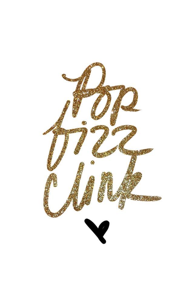 Pop, Fizz, Clink! Happy 2016!