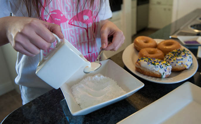 How to Make Mardi Gras King Cake Donuts