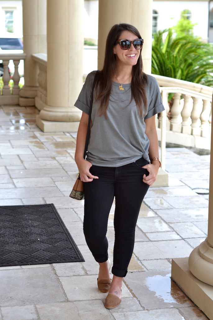 Baton Rouge-based Woolly Threads Rollup tied up knotted tshirt | Southern Flair