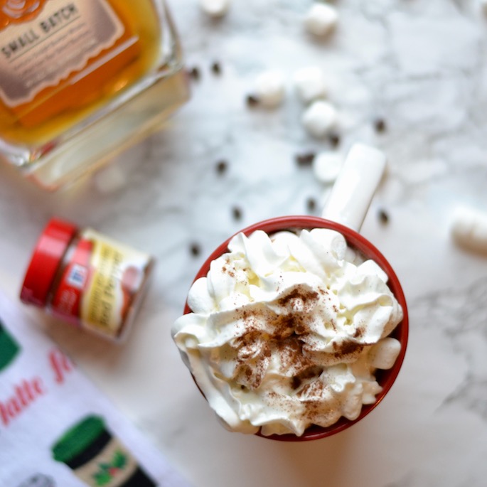 Cajun Spiked Hot Chocolate - A Louisiana spicy version of hot cocoa by Southern Flair