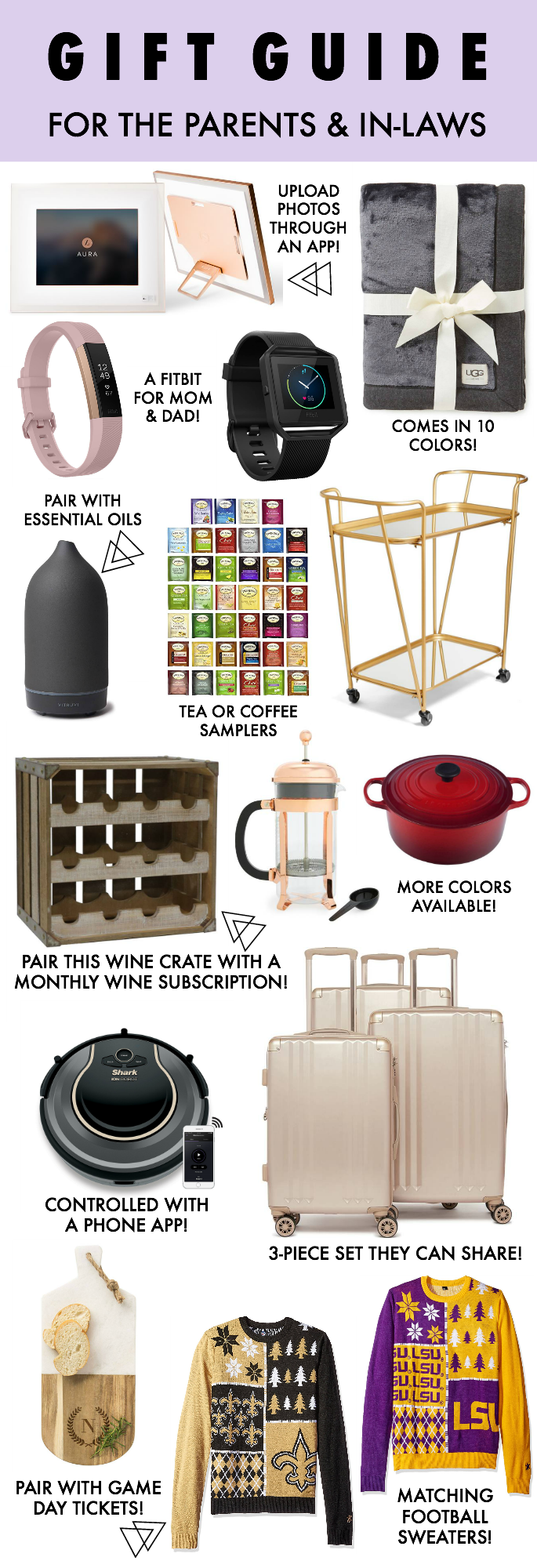 What should I get my parents for Christmas? Here's a gift guide for mom and dad and the in-laws!