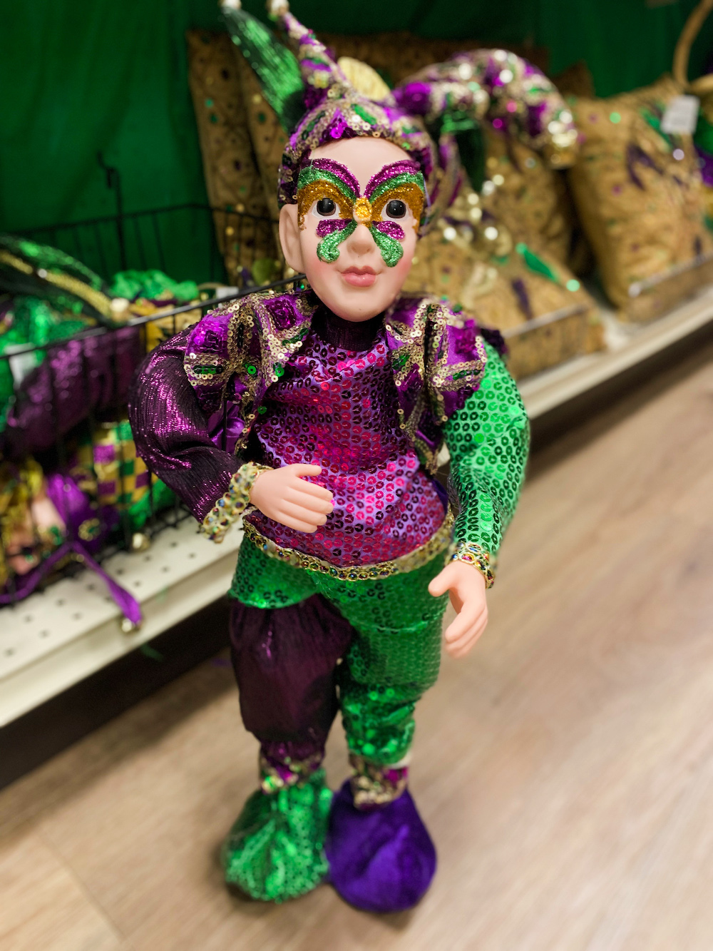 Mardi Gras Jester Decor
