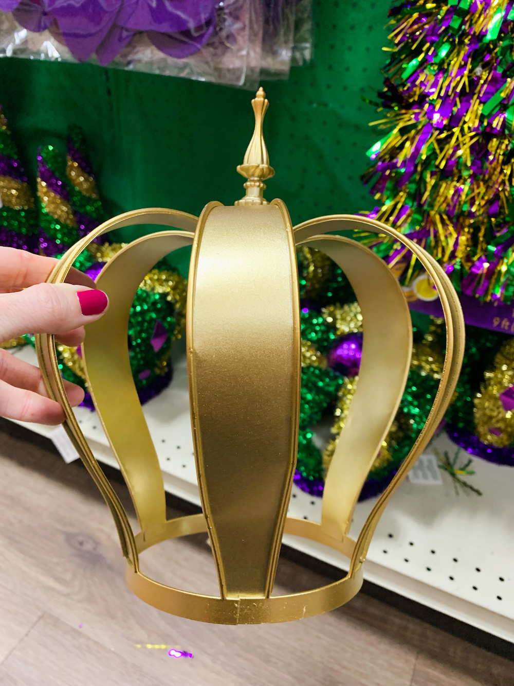 Mardi Gras Crown Decor
